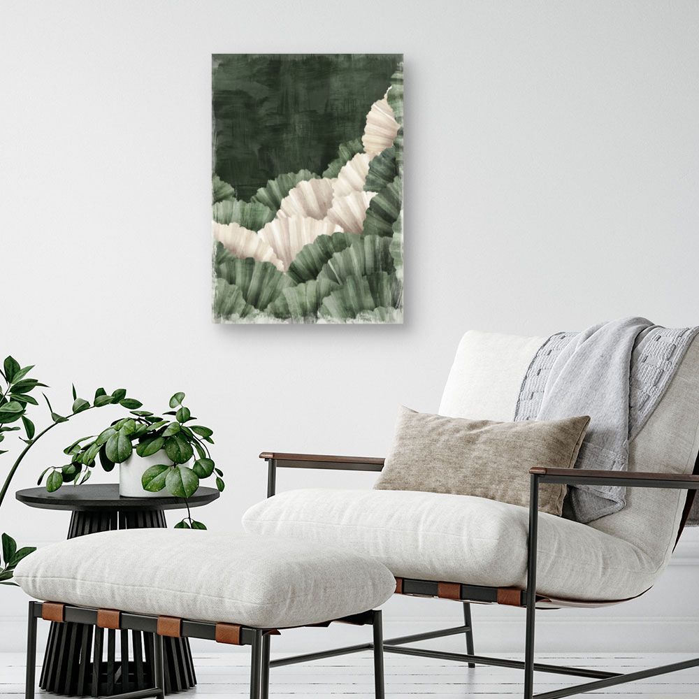 Tableau Collines abstraites