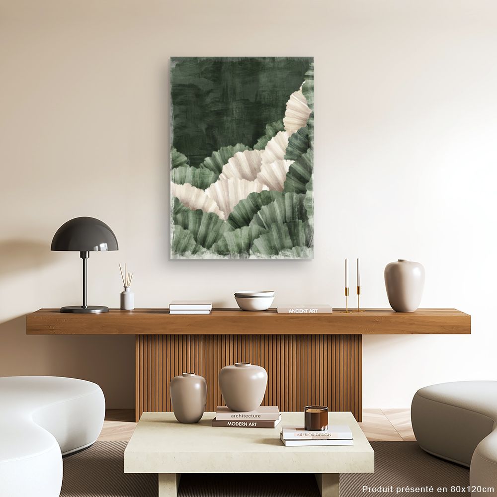 Tableau Collines abstraites