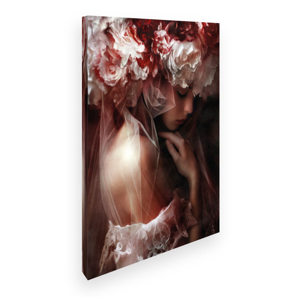 Toile Élégance florale