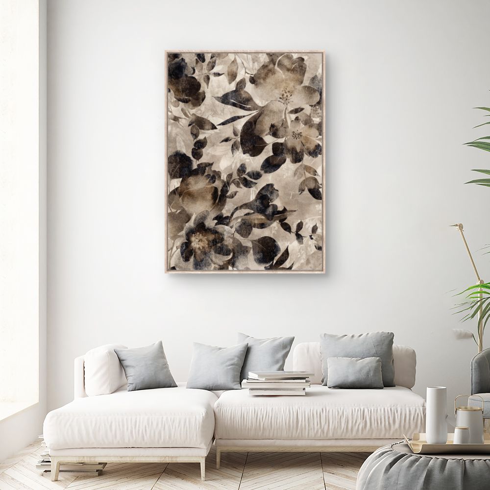 Tableau Fleurs abstraites