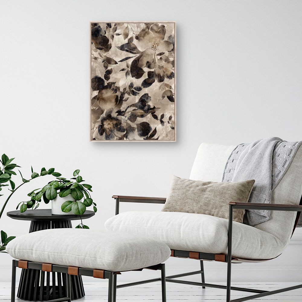 Tableau Fleurs abstraites