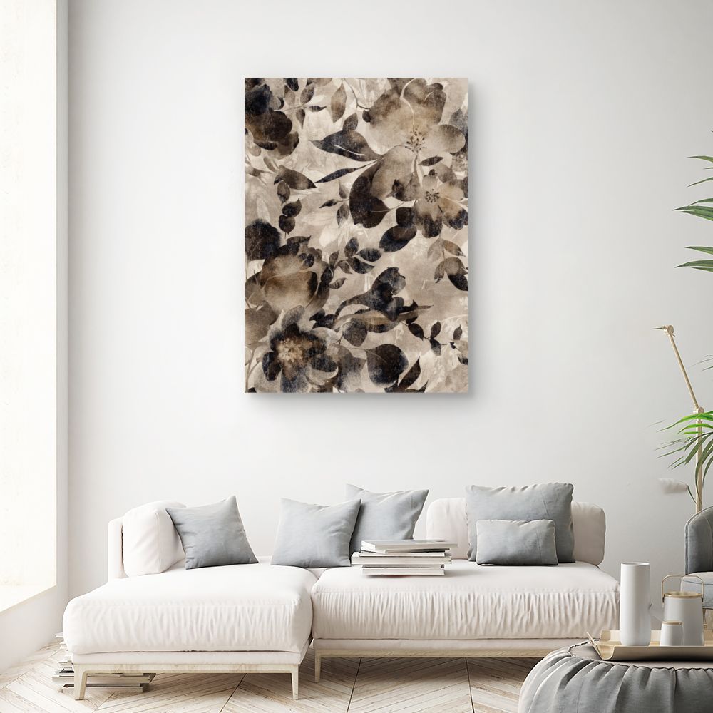 Tableau Fleurs abstraites