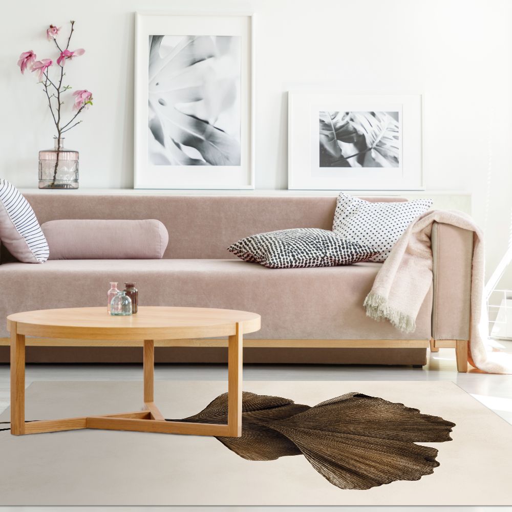 Tapis n°466 Feuilles élégantes