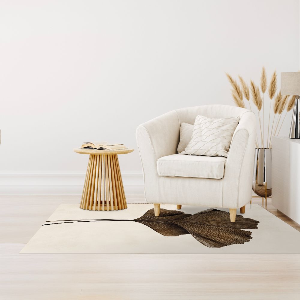 Tapis n°466 Feuilles élégantes
