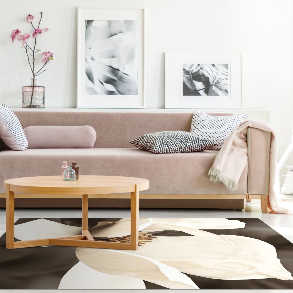 Tapis n°467 Élégance florale douce