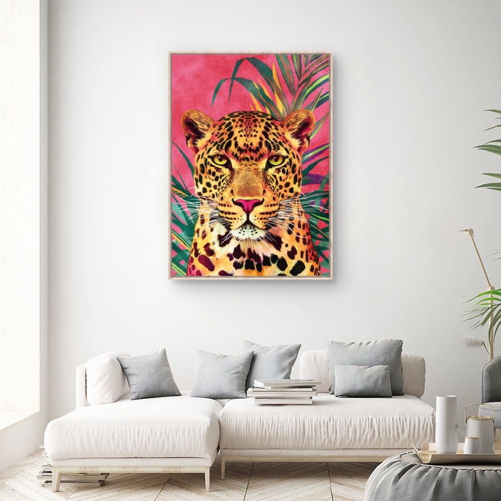 Tableau Jaguar vibrant