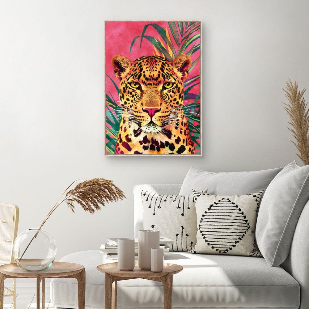 Tableau Jaguar vibrant