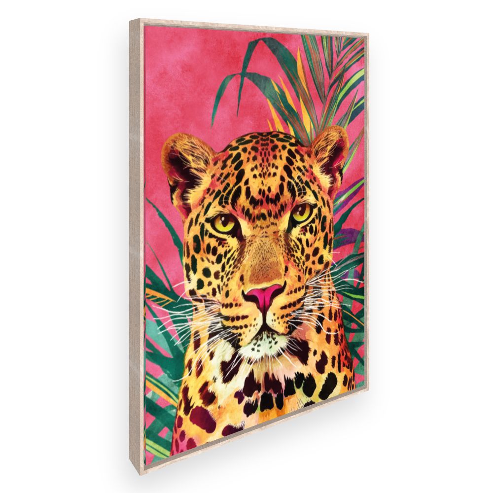 Toile Jaguar vibrant