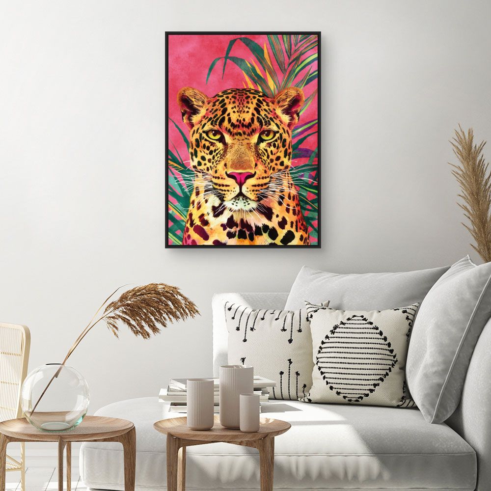 Tableau Jaguar vibrant
