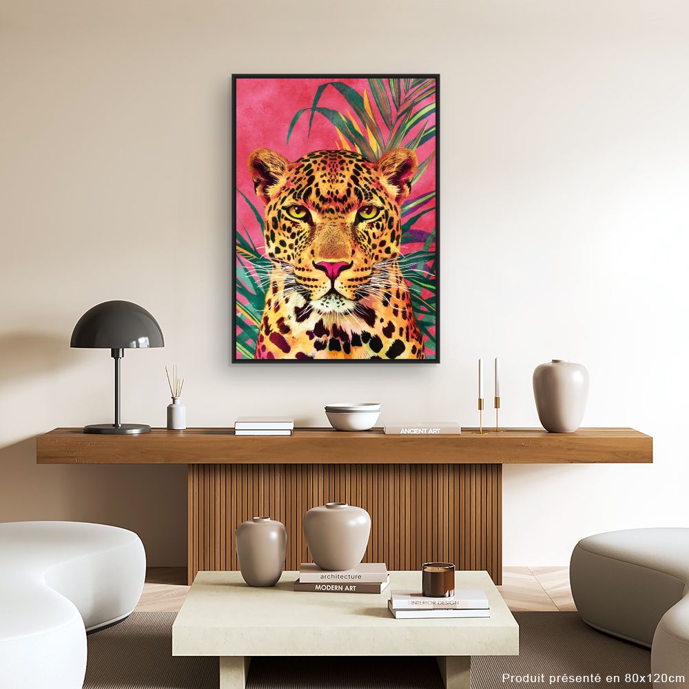 Tableau Jaguar vibrant