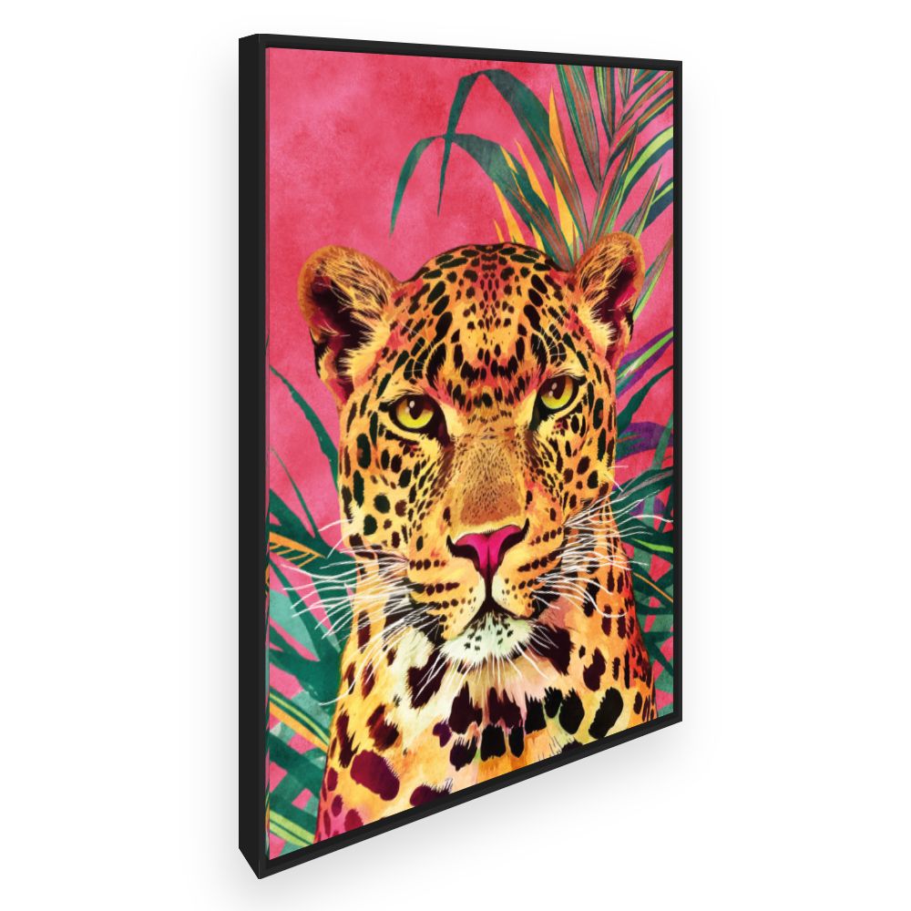 Toile Jaguar vibrant