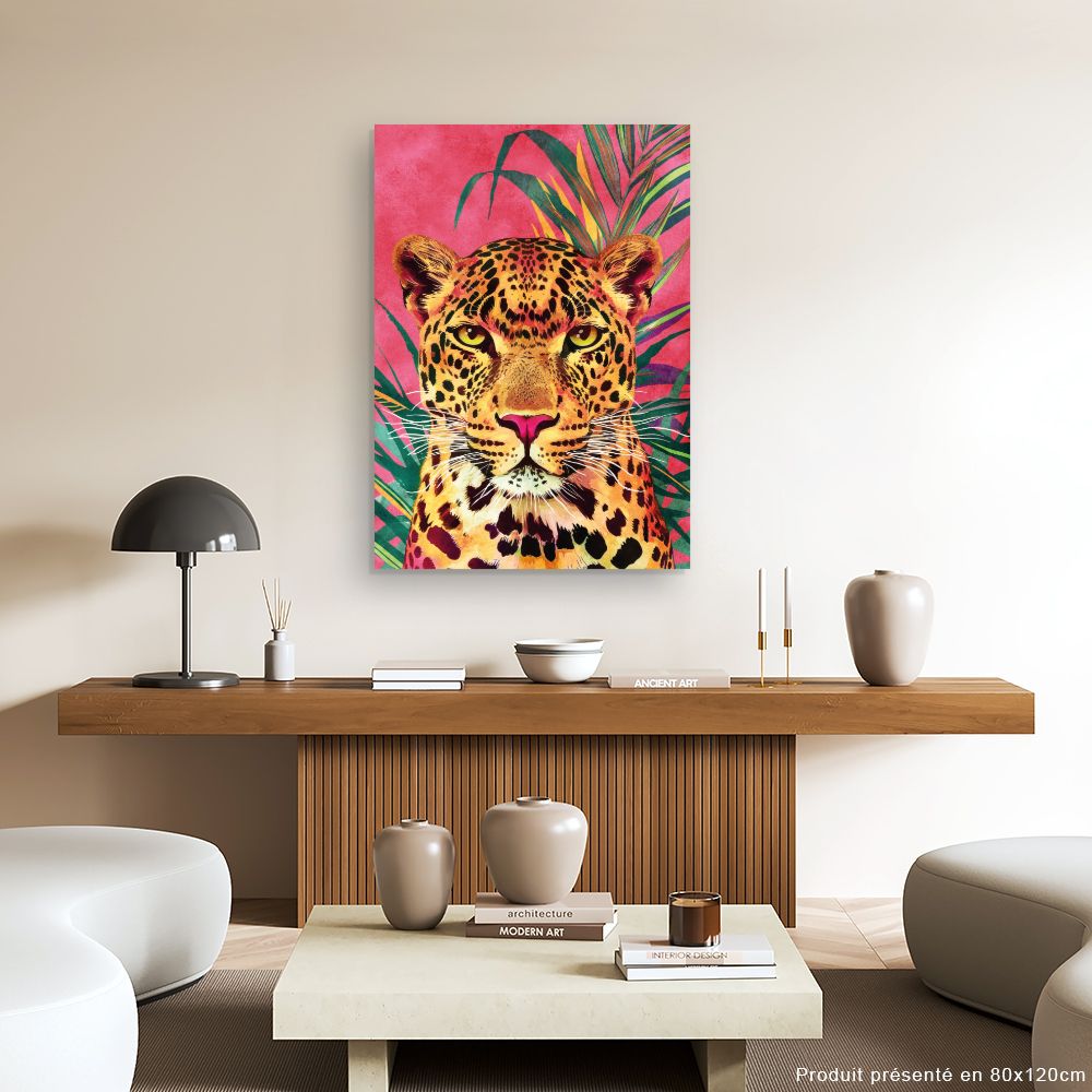 Tableau Jaguar vibrant
