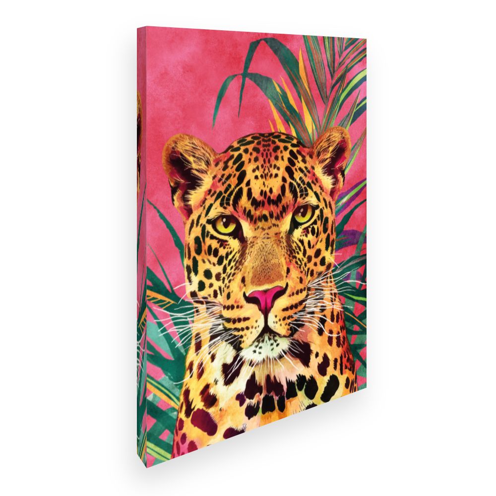 Toile Jaguar vibrant