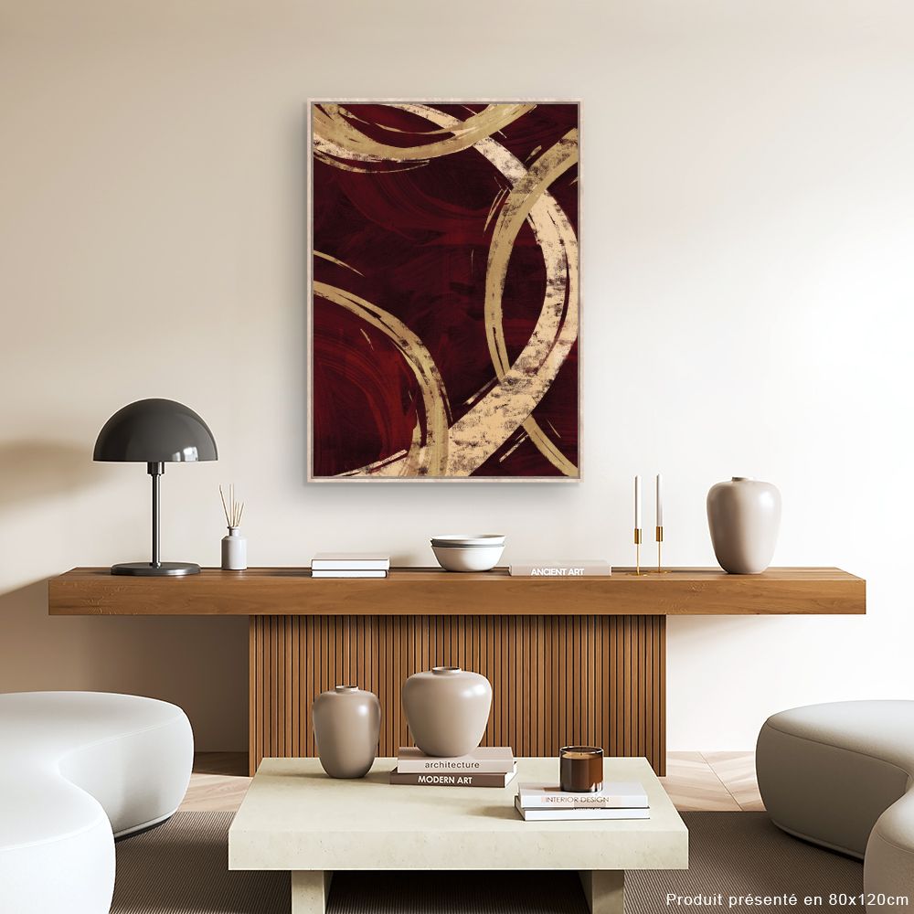Tableau Abstrait tourbillonnant