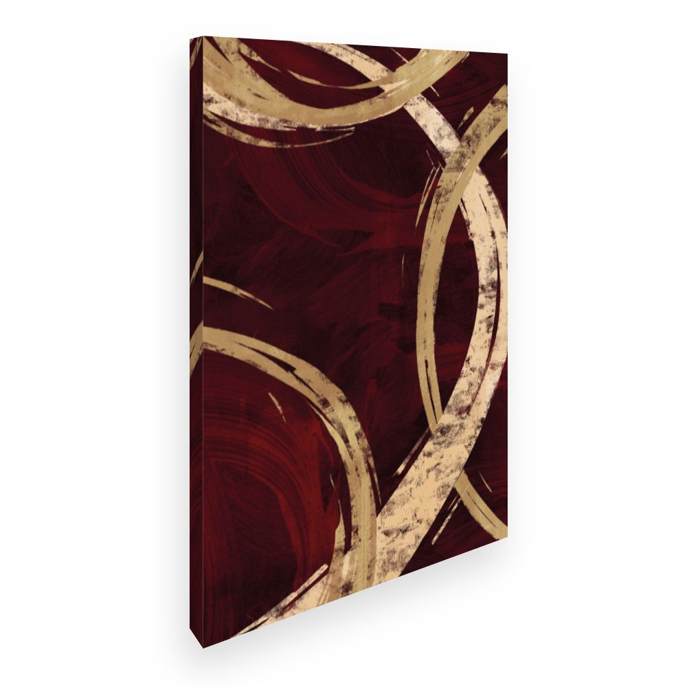 Toile Abstrait tourbillonnant