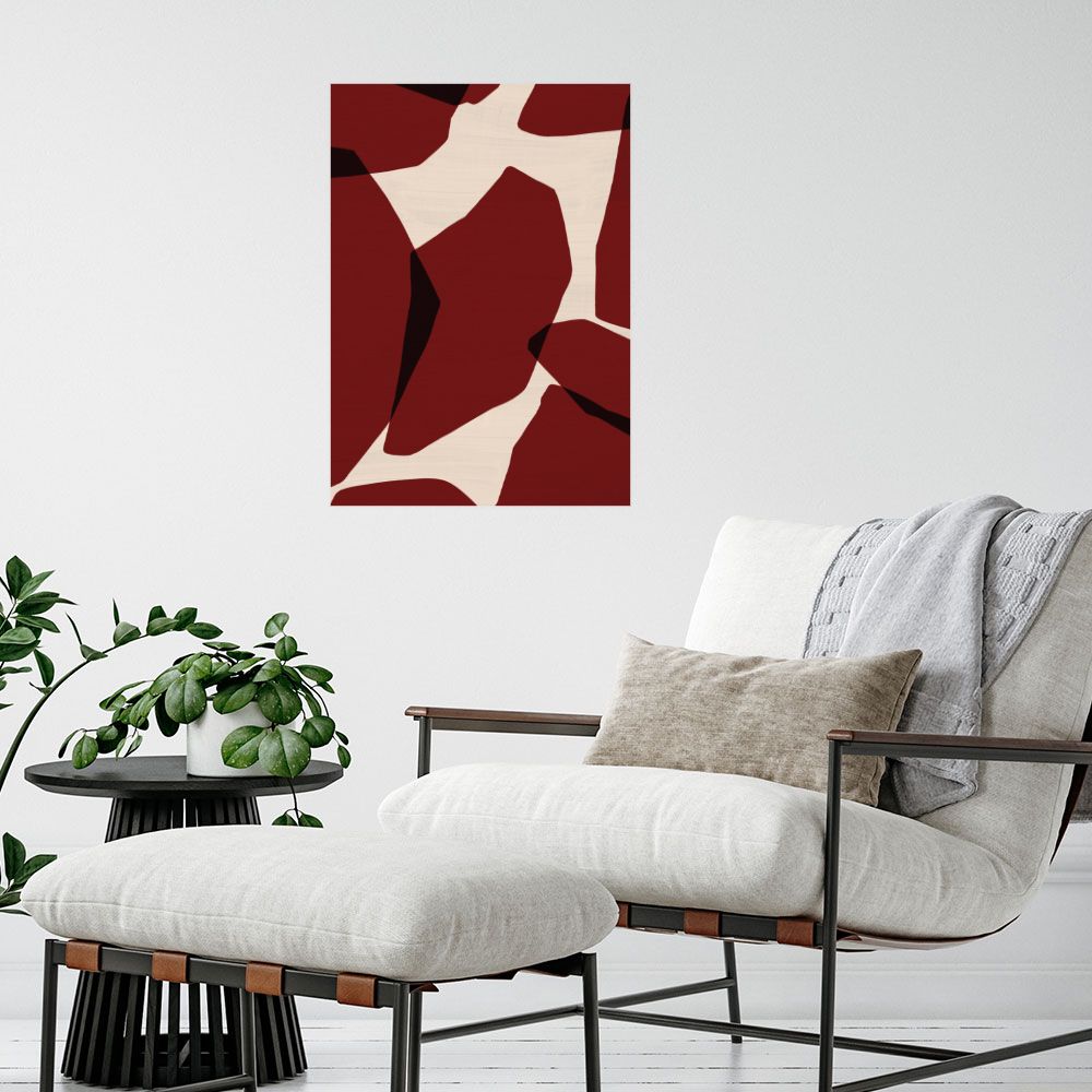 Affiche Formes abstraites captivantes