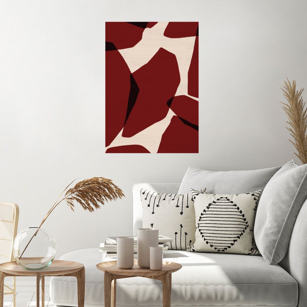 Affiche Formes abstraites captivantes