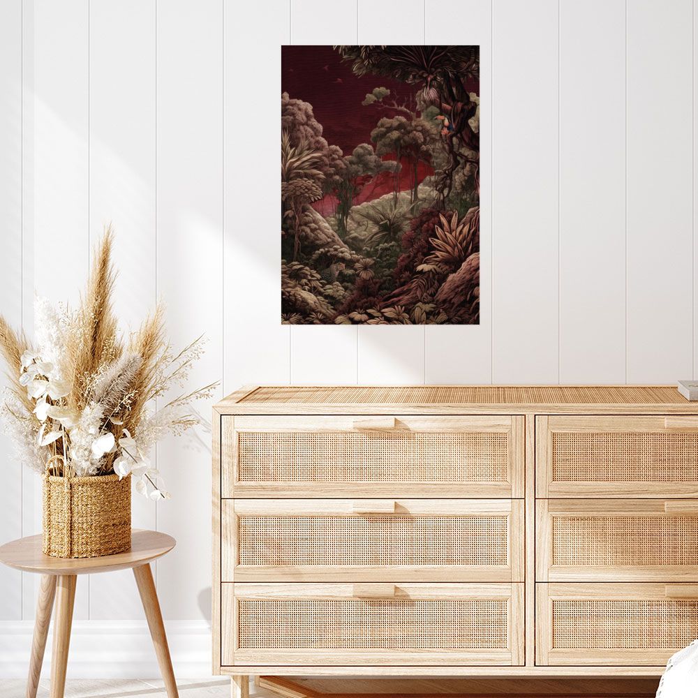 Affiche Forêt mystérieuse