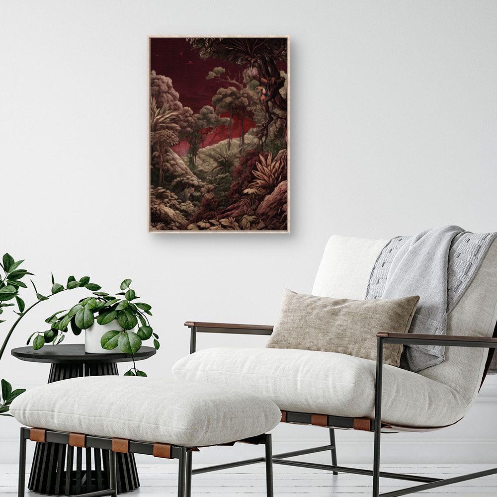 Tableau Jungle mystérieuse