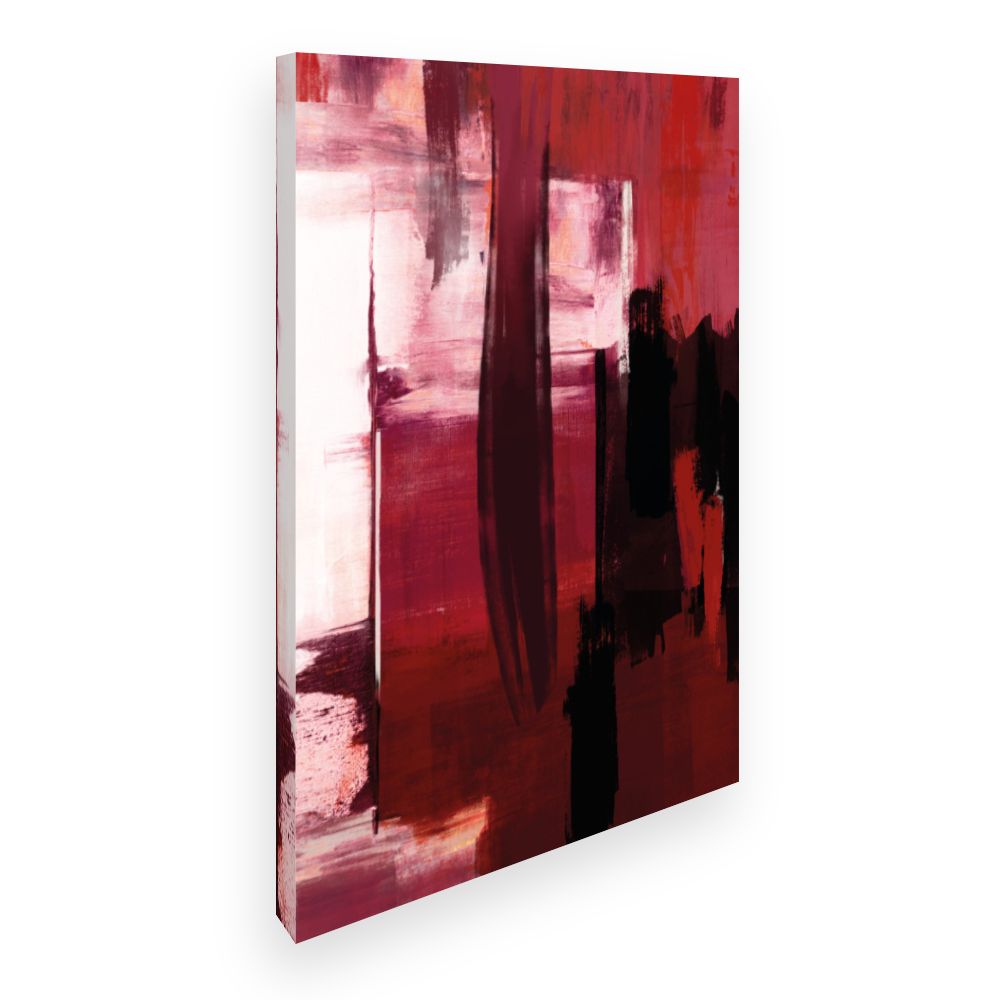 Toile Abstrait intense