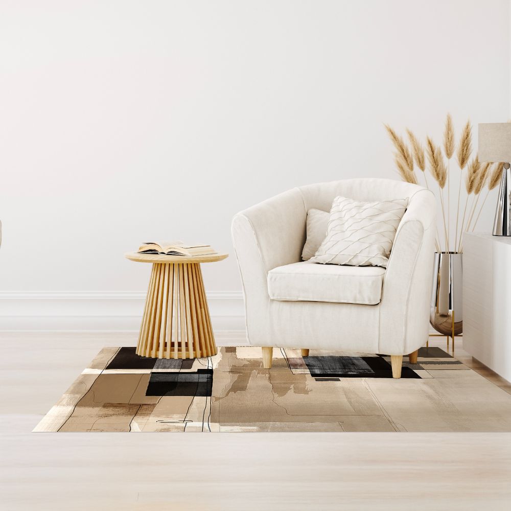 Tapis n°472 Motifs modernes artistiques