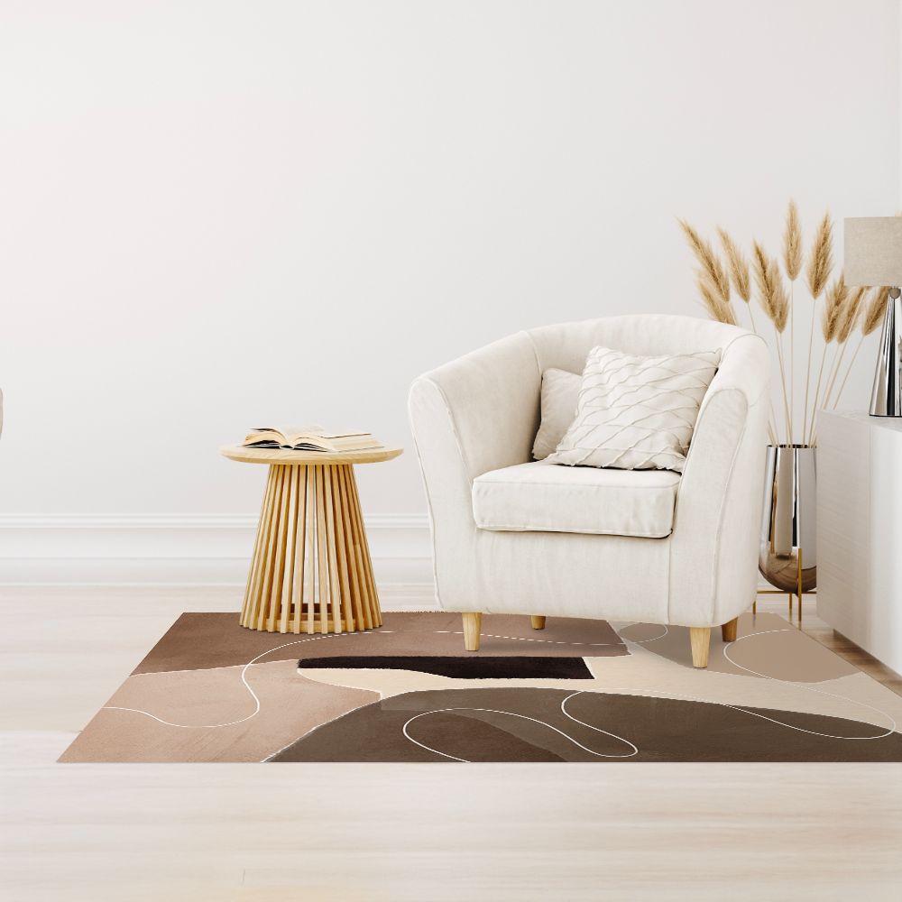 Tapis n°473 Motifs organiques apaisants