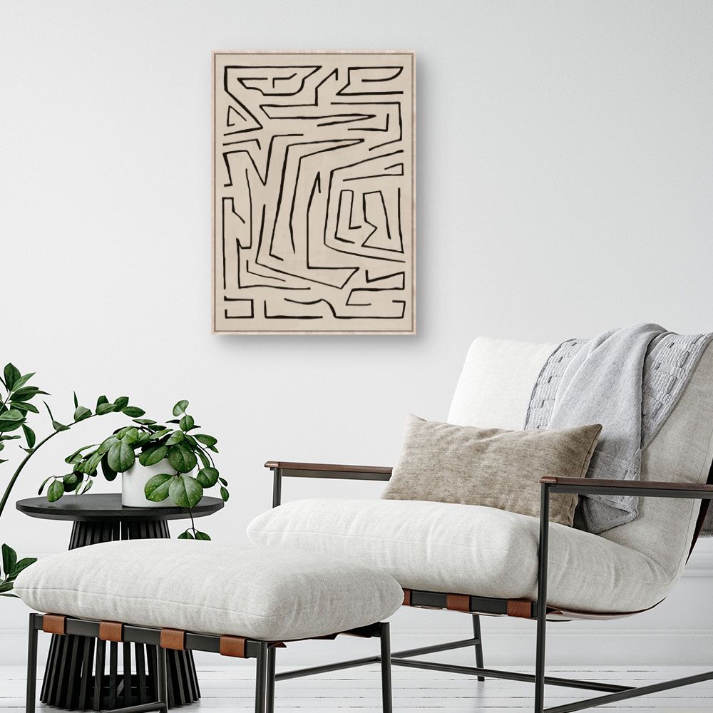 Tableau Labyrinthe artistique