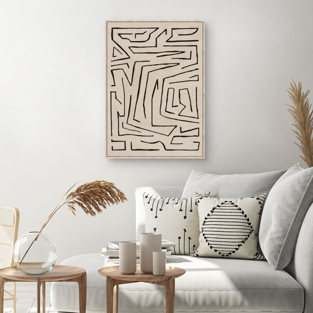 Tableau Labyrinthe artistique