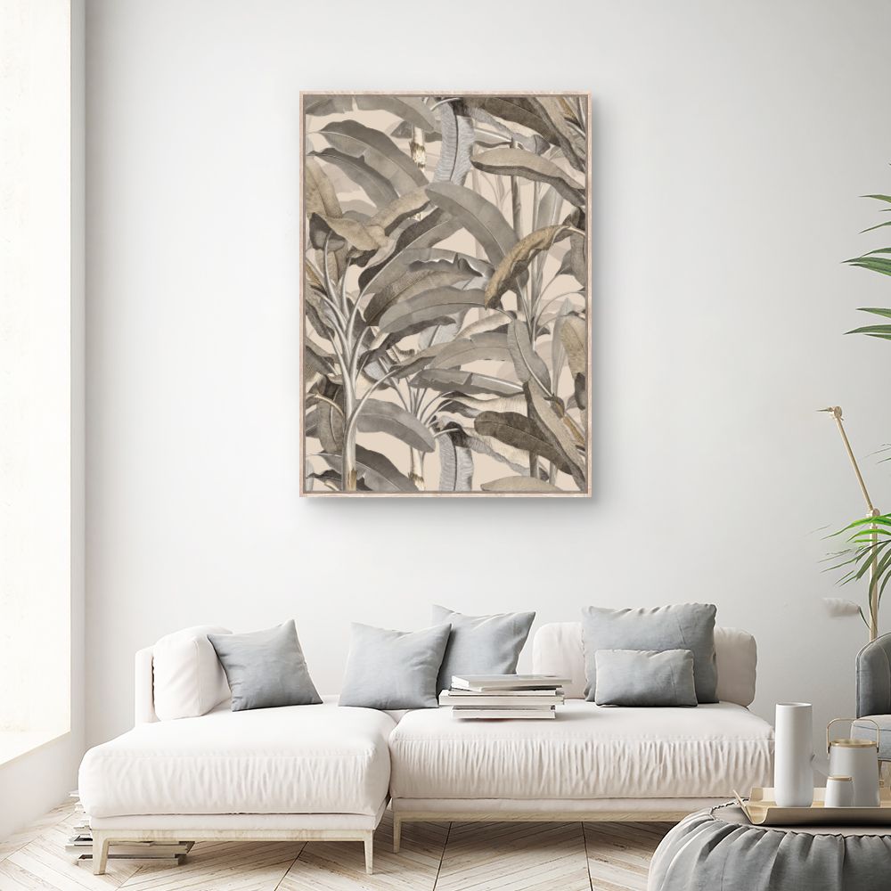Tableau Feuillage tropical