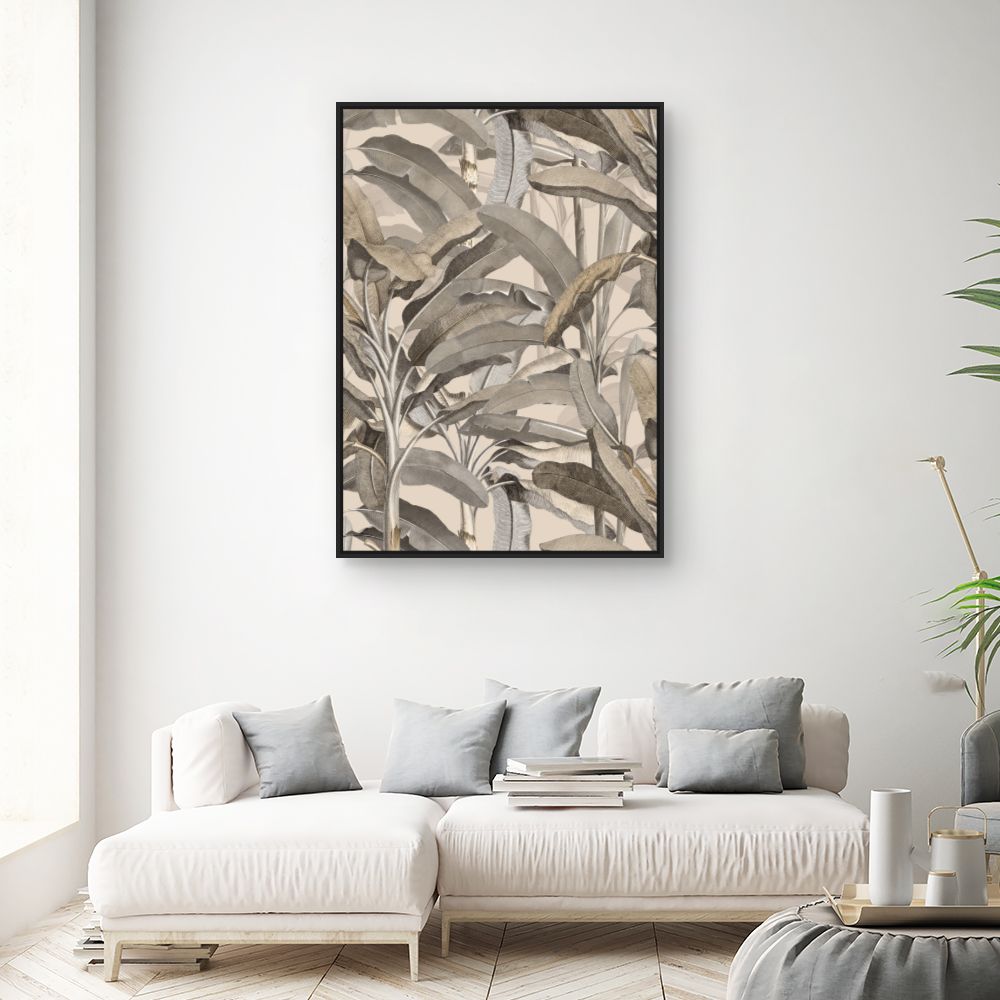 Tableau Feuillage tropical