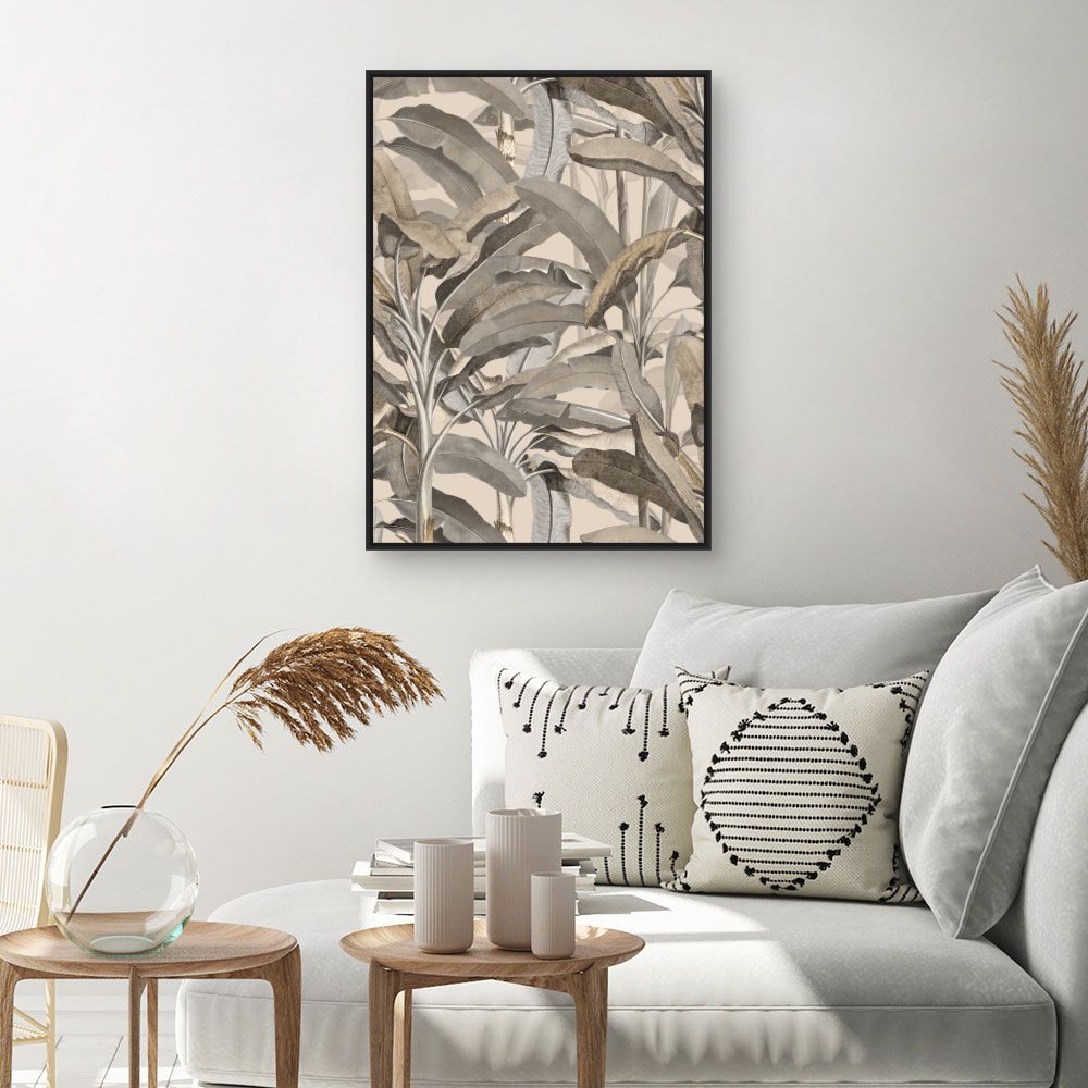 Tableau Feuillage tropical