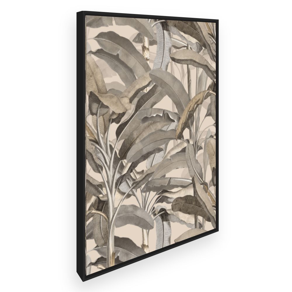 Toile Feuillage tropical