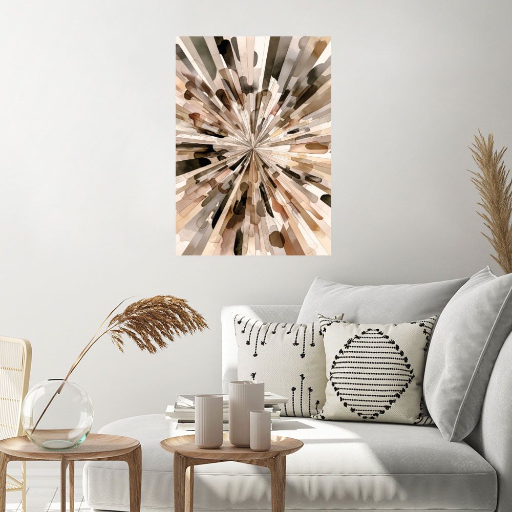 Affiche Explosion artistique