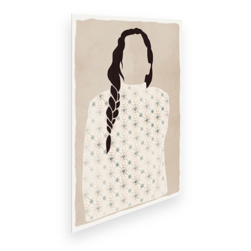 Affiche Portrait moderne