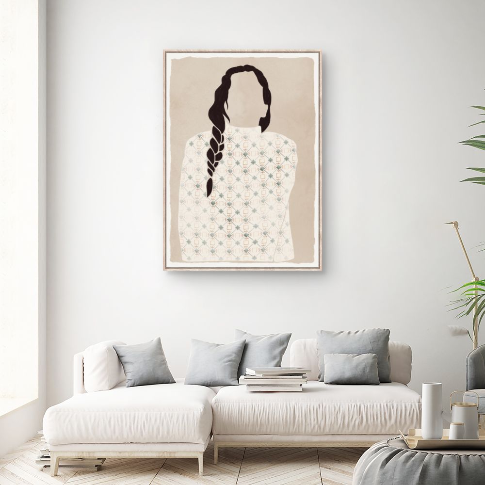 Tableau Silhouette élégante