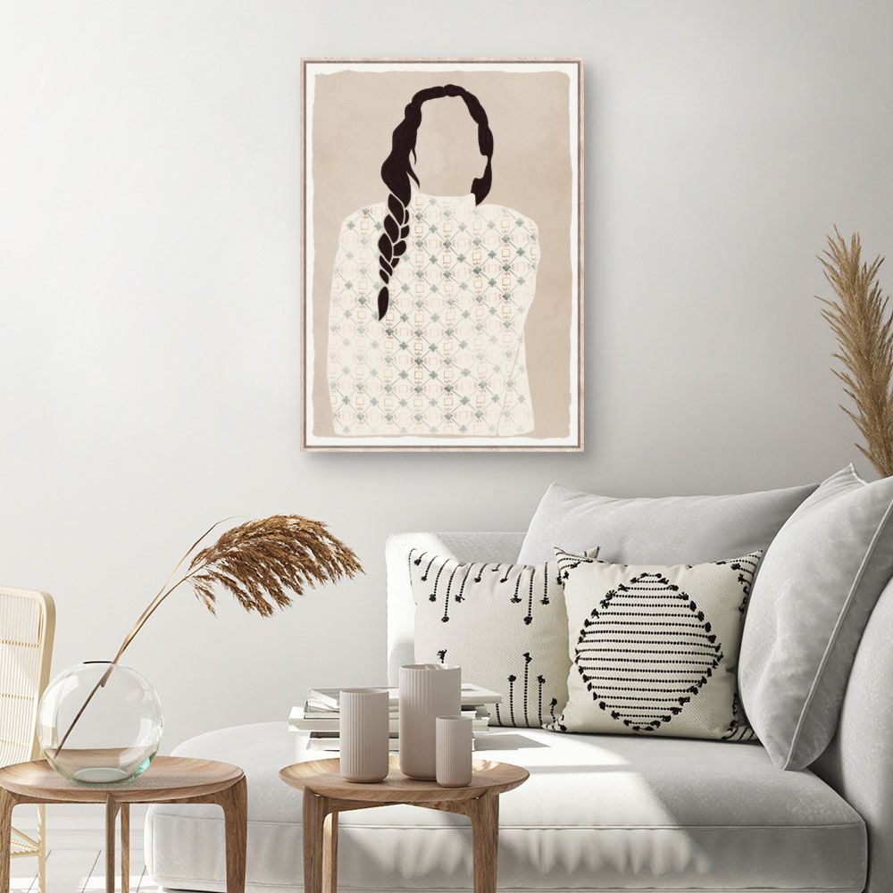 Tableau Silhouette élégante