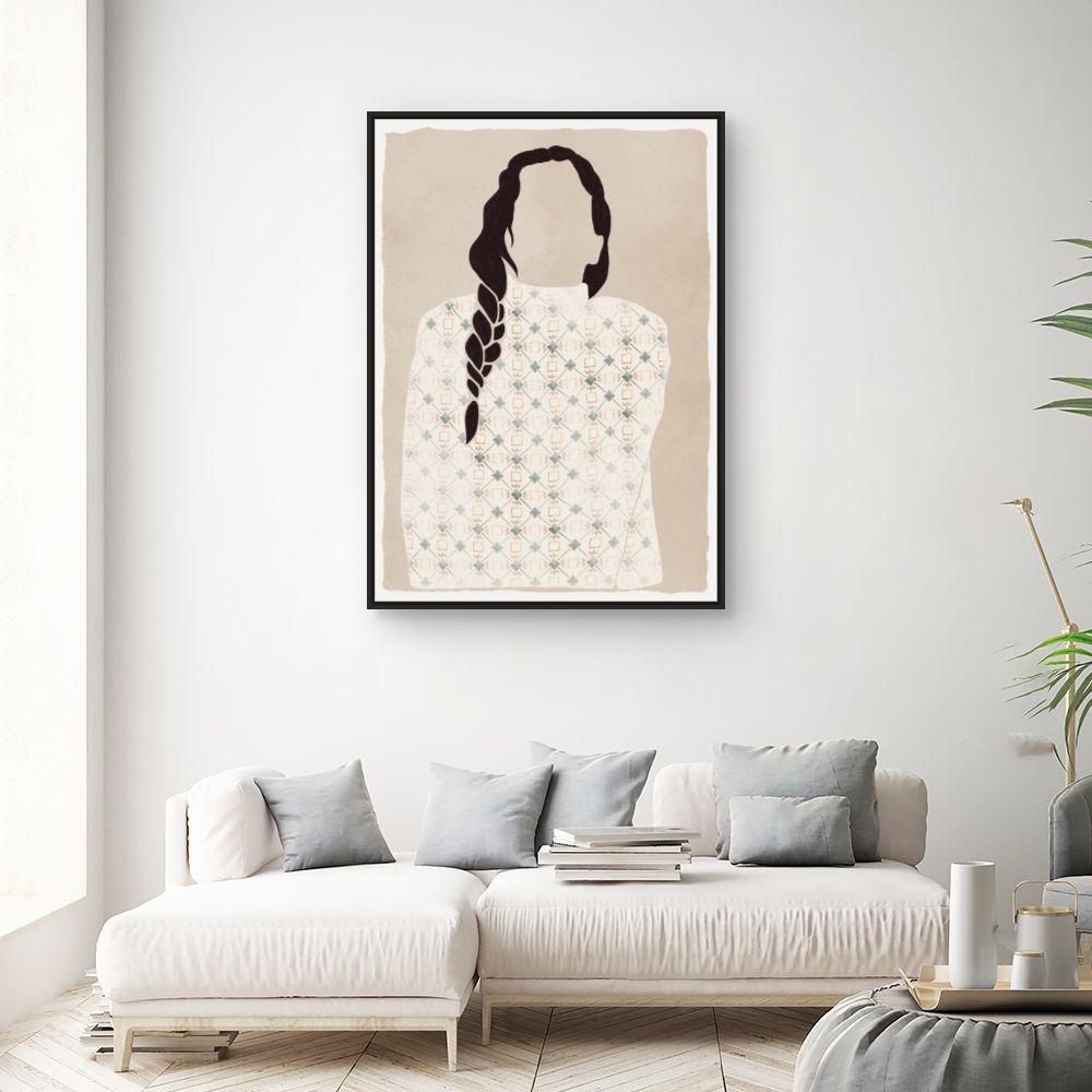 Tableau Silhouette élégante