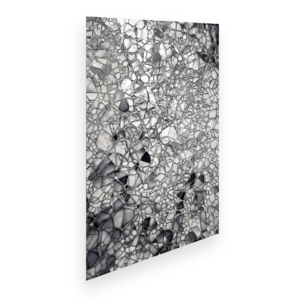 Affiche Éclats géométriques élégants