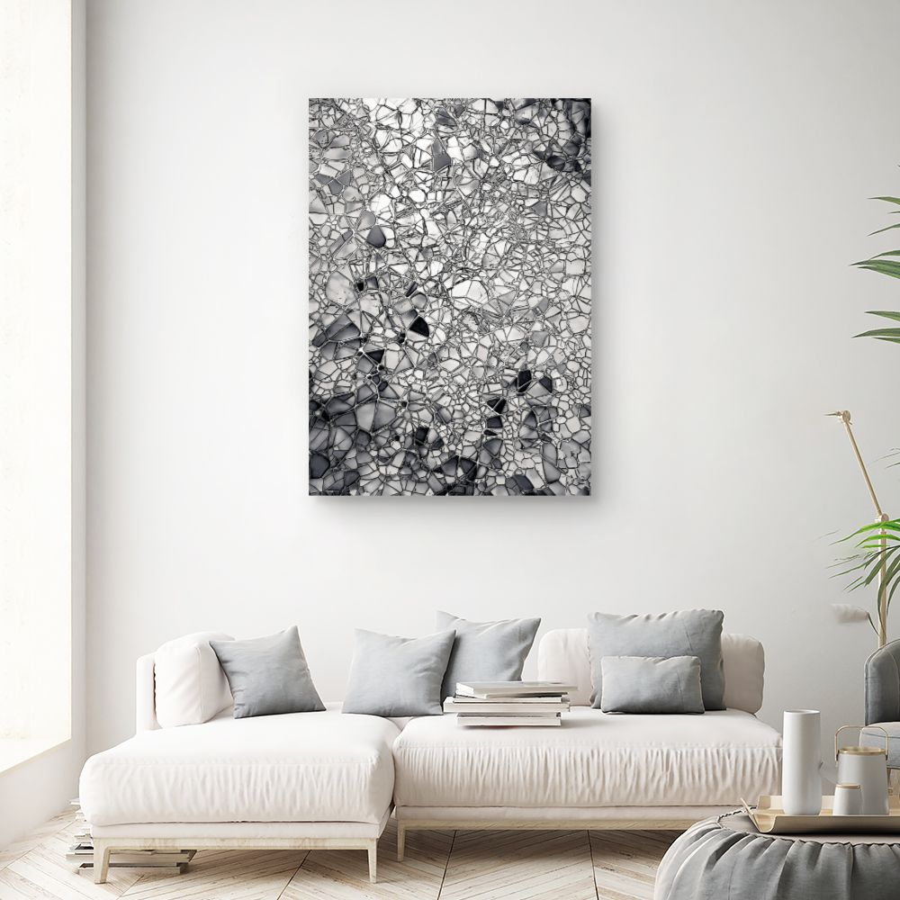 Tableau Motifs fractals élégants