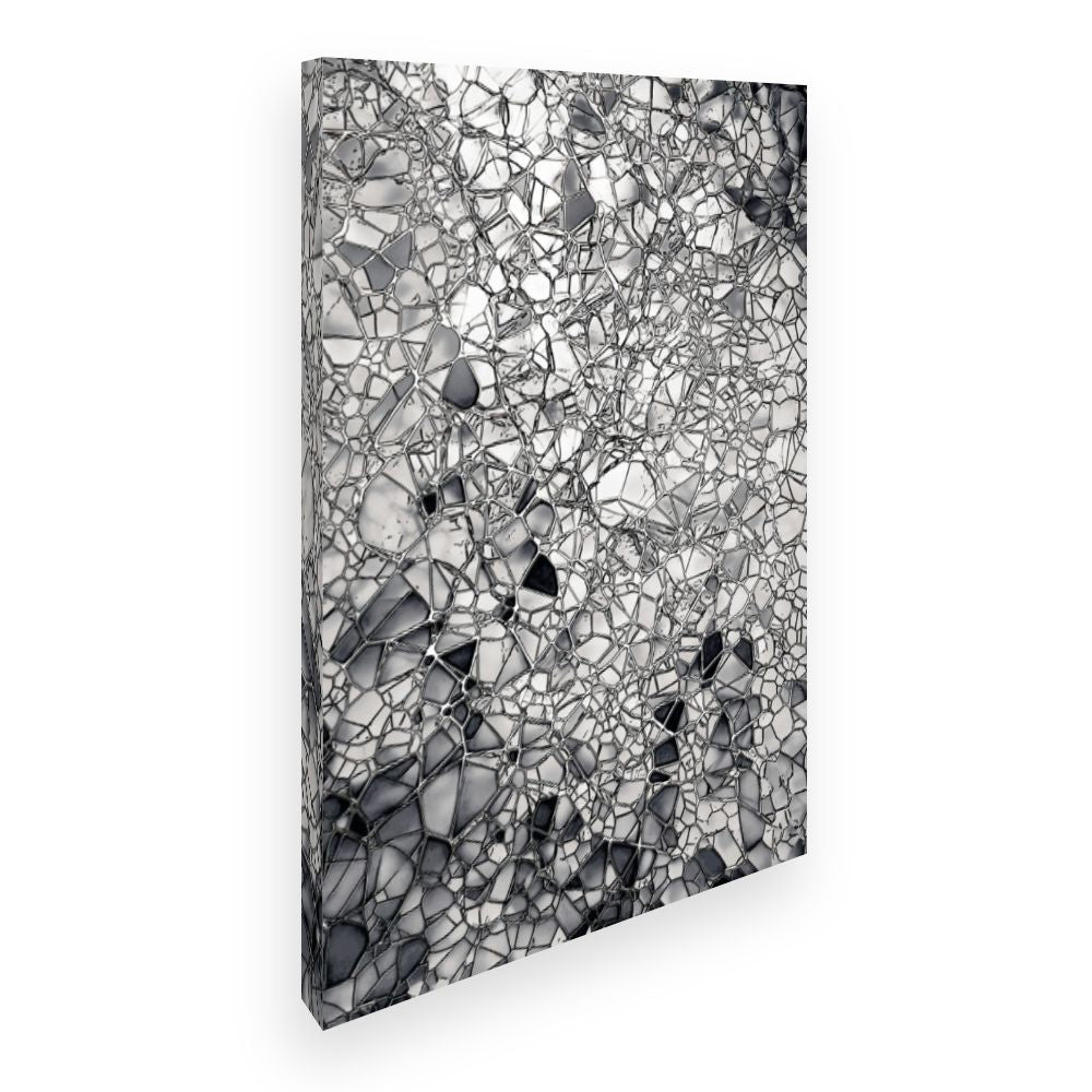 Toile Motifs fractals élégants