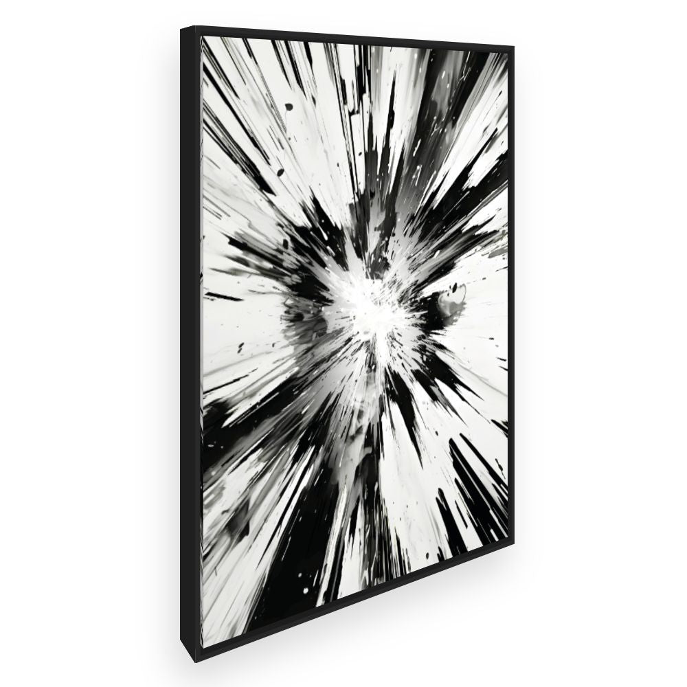 Toile Explosion abstraite