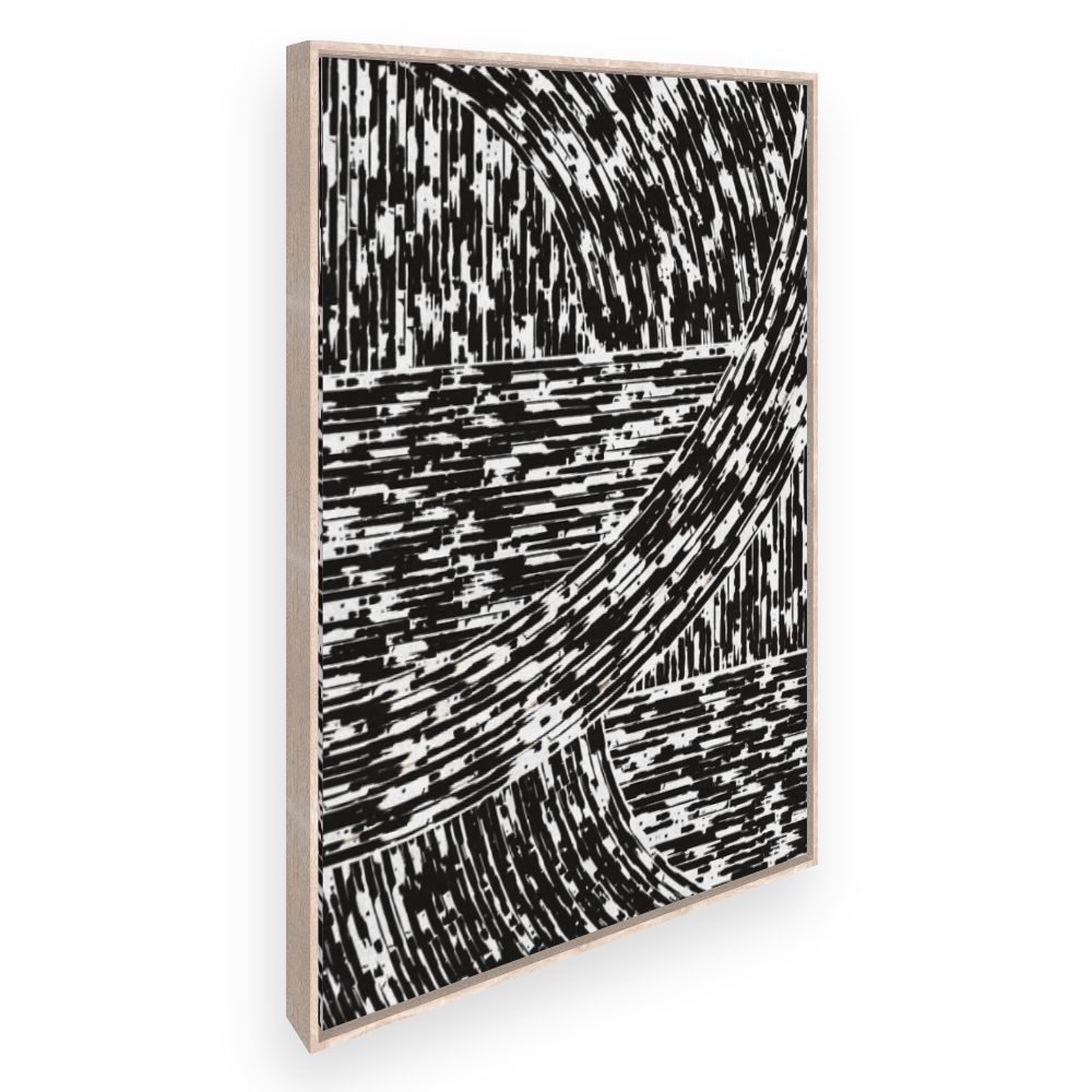 Toile Motifs abstraits dynamiques