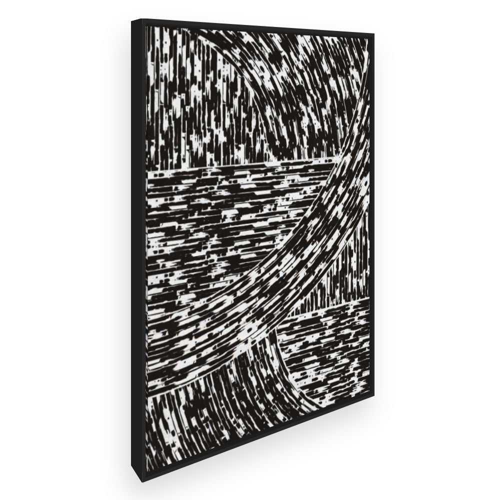 Toile Motifs abstraits dynamiques