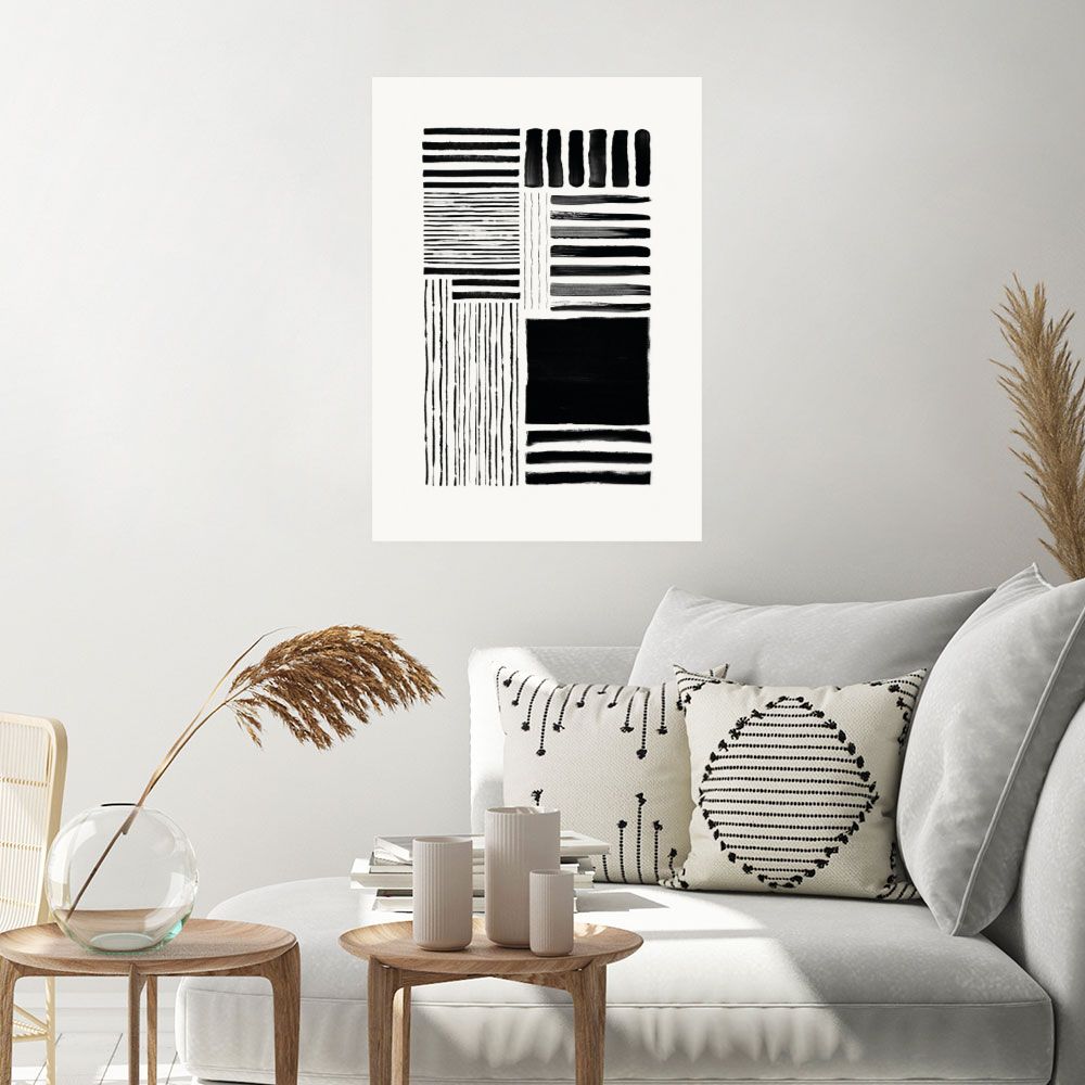 Affiche Lignes géométriques modernes