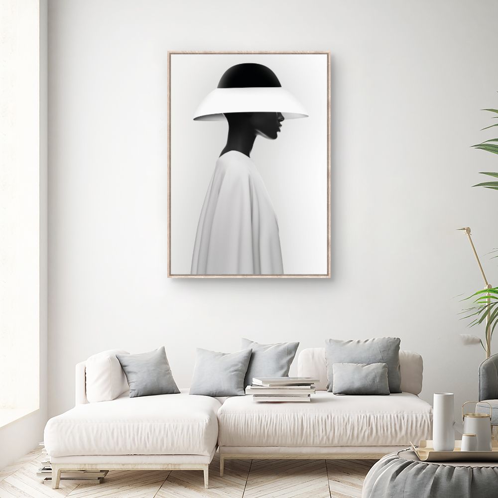 Tableau Silhouette futuriste