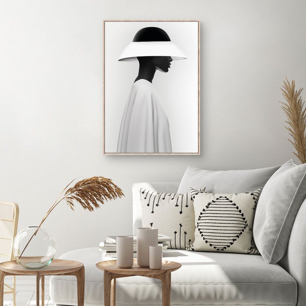 Tableau Silhouette futuriste