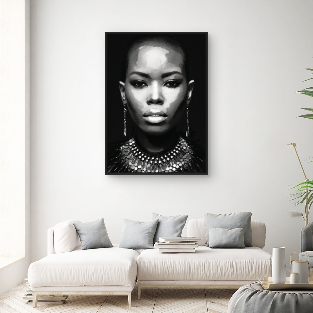 Tableau Portrait élégant