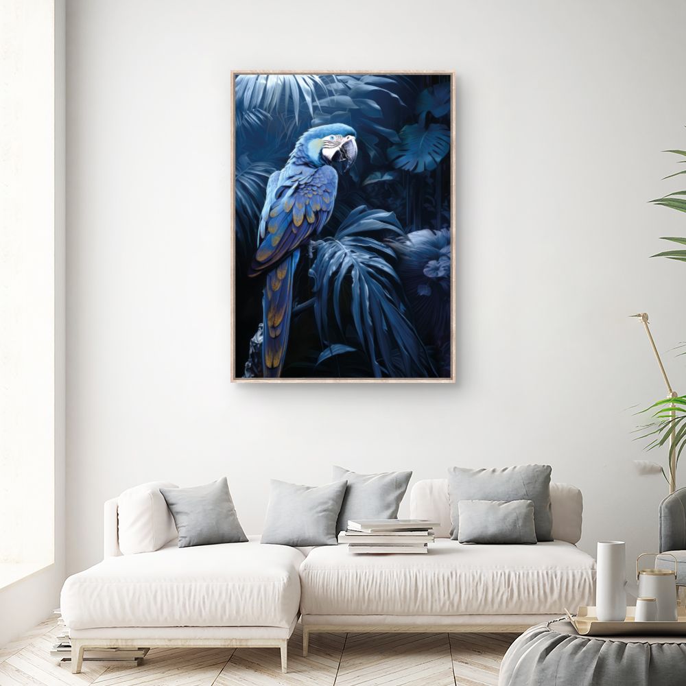 Tableau Perroquet tropical