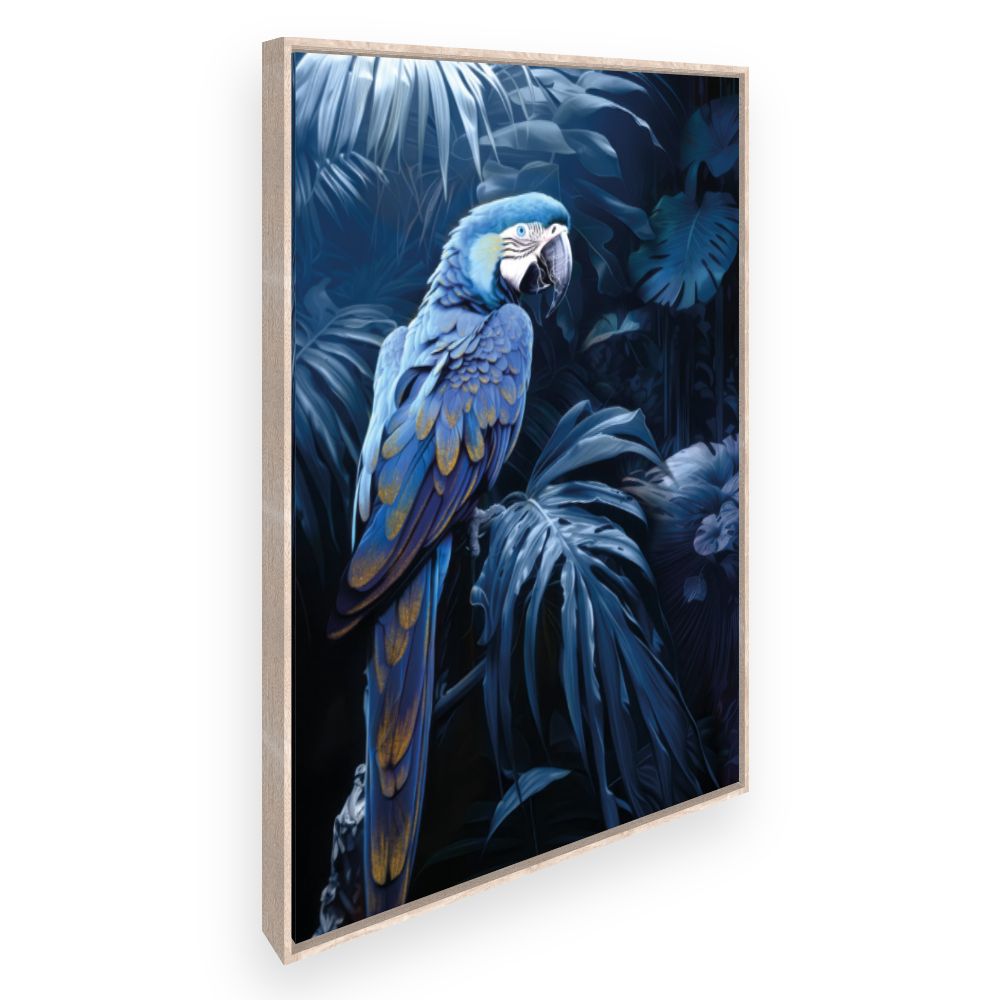Toile Perroquet tropical