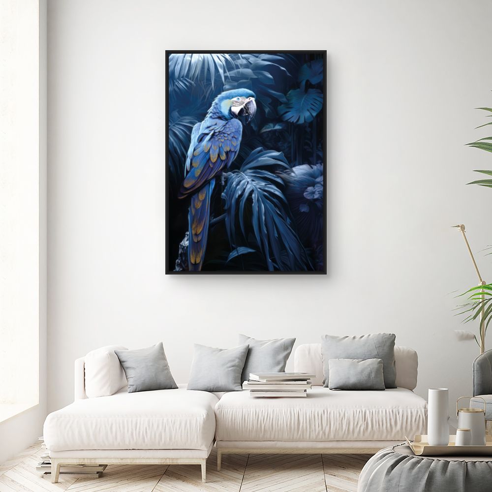Tableau Perroquet tropical